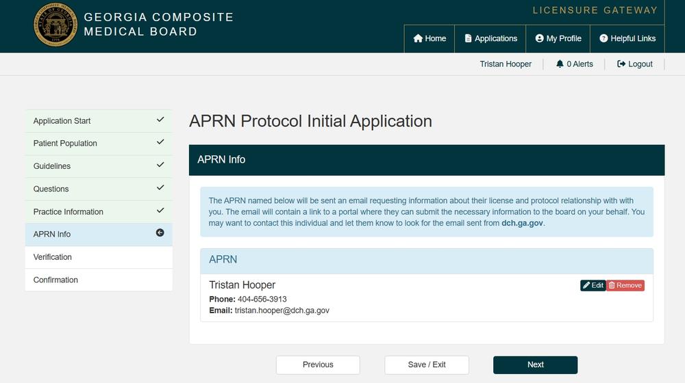 APRN Info
